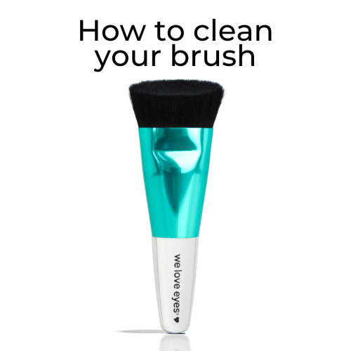 How Do You Clean Lashfull Thinking Cleansing Brush?