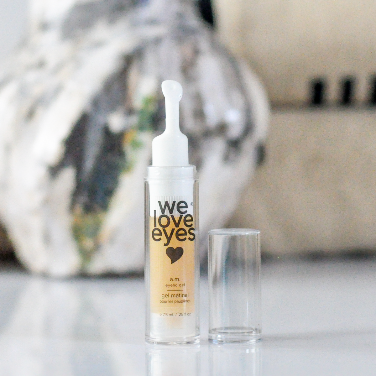 AM Eyelid Gel - We Love Eyes, Botanical eye cream, vegan, cruelty free