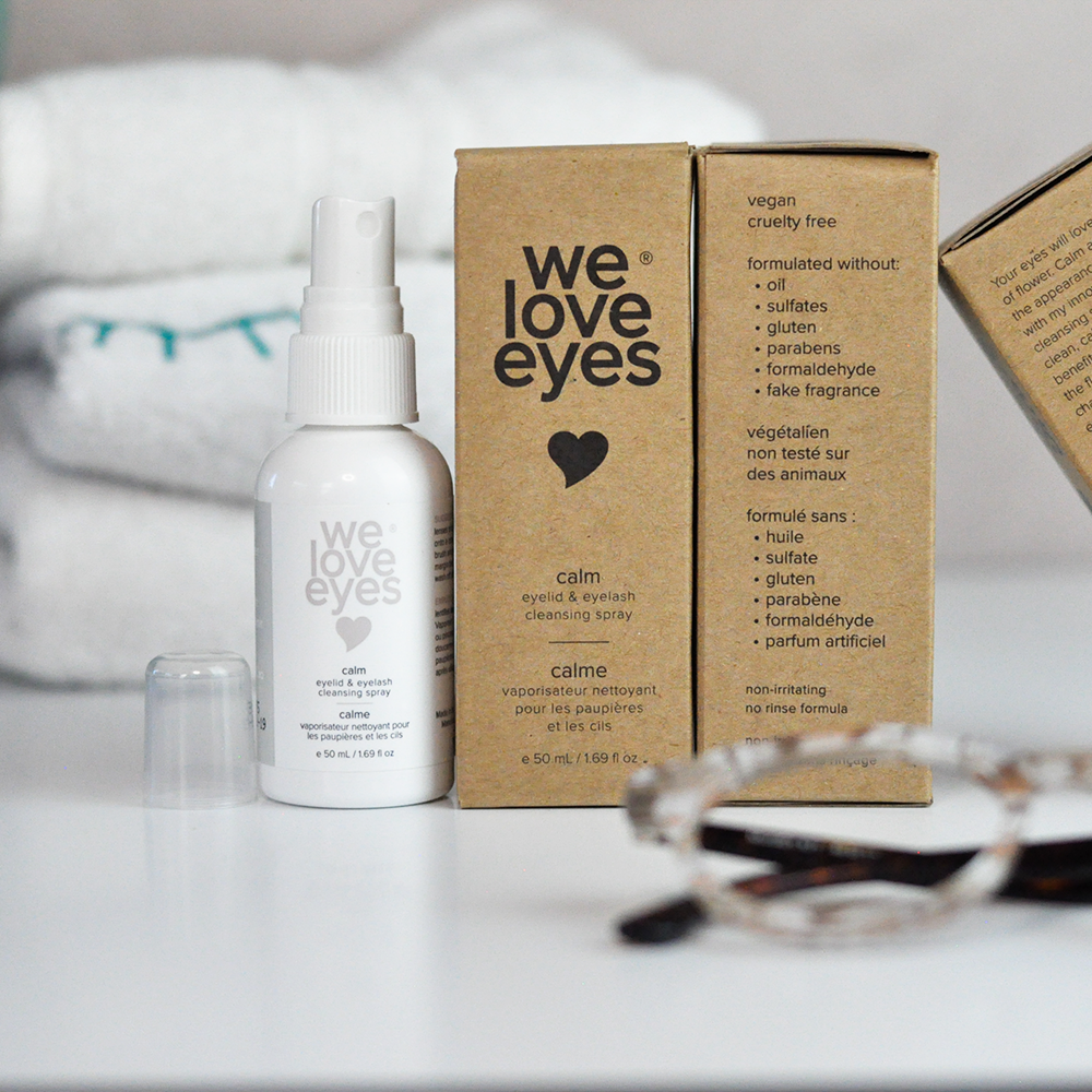 Calm Eyelid & Eyelash Cleansing Spray – We Love Eyes