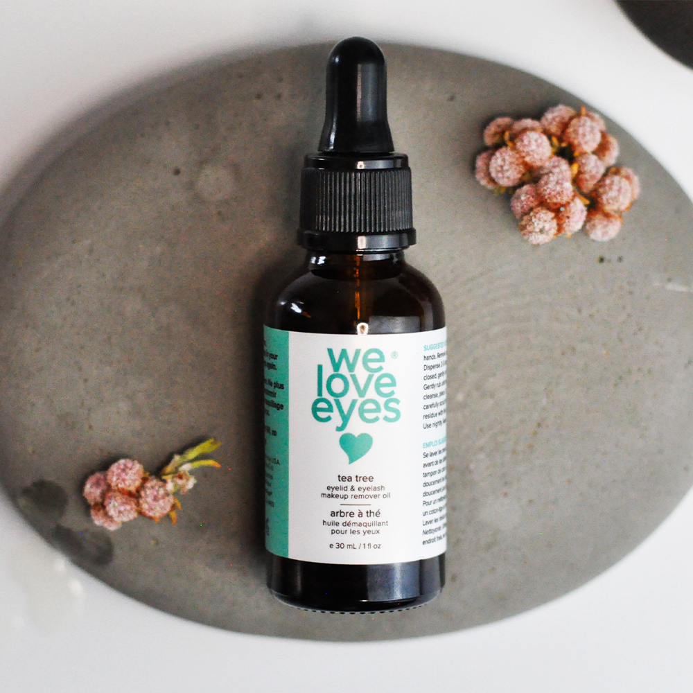 Tea Tree Eye Makeup Remover Oil We Love Eyes