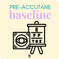CCUTANE eye exam  pre‑ACCUTANE optometrist visit  baseline dry eye testing  tear break up time assessment  dry eye specialist optometrist