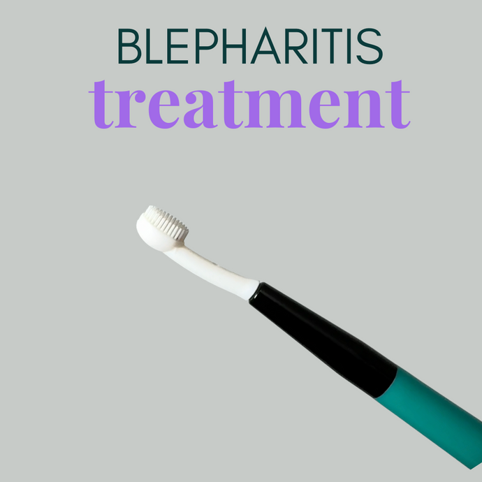 Where Exactly Do You Use the Eyelid Margin Scrub Brush for Effective Blepharitis Treatment?