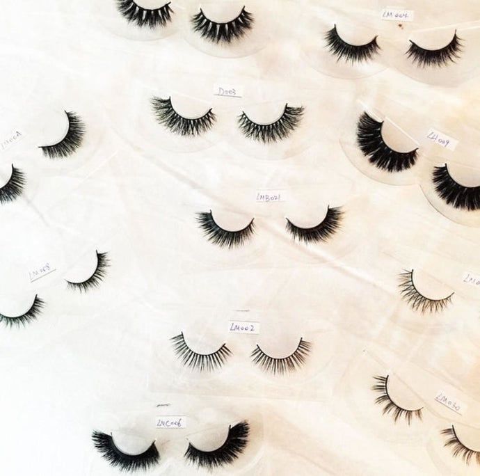 How to take the gross out of false lashes.