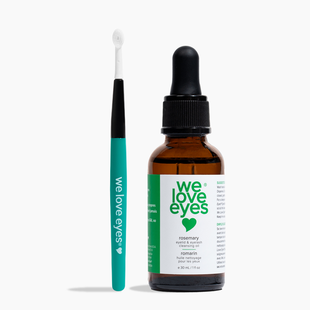 Rosemary Cleansing Oil + Scrub Brush