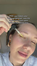 Load and play video in Gallery viewer, Tea Tree Eye Makeup Remover Oil Product Video
