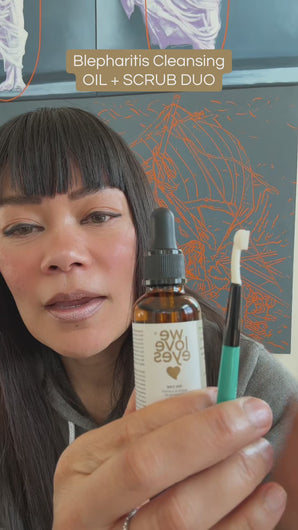 Blepharitis Cleansing Oil + Scrub Duo Video Tutorial