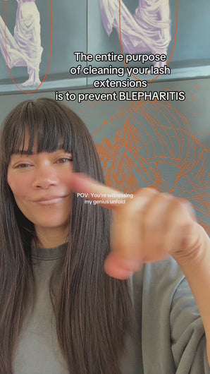 Lash Extension Home Care System Tutorial Tiktok Video