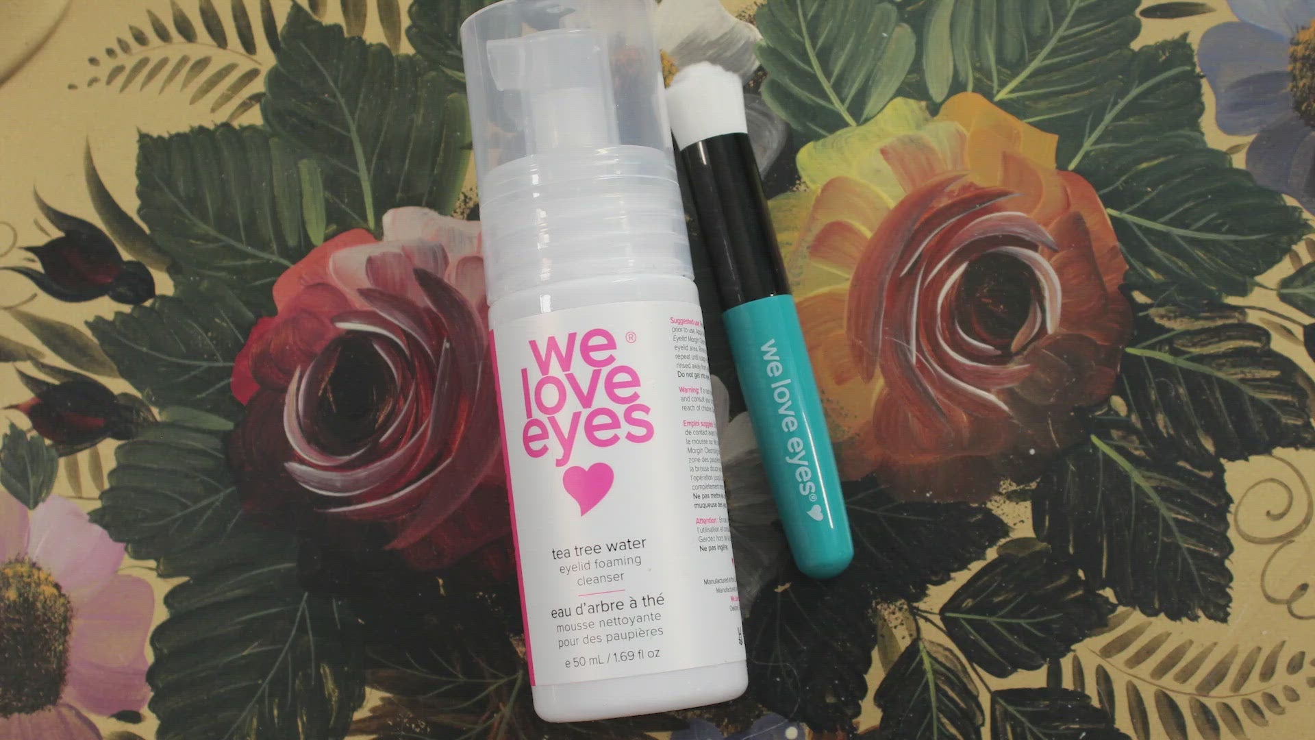 We Love Eyes All Natural Tea Tree EYELID & EYELASH CLEANSING OIL